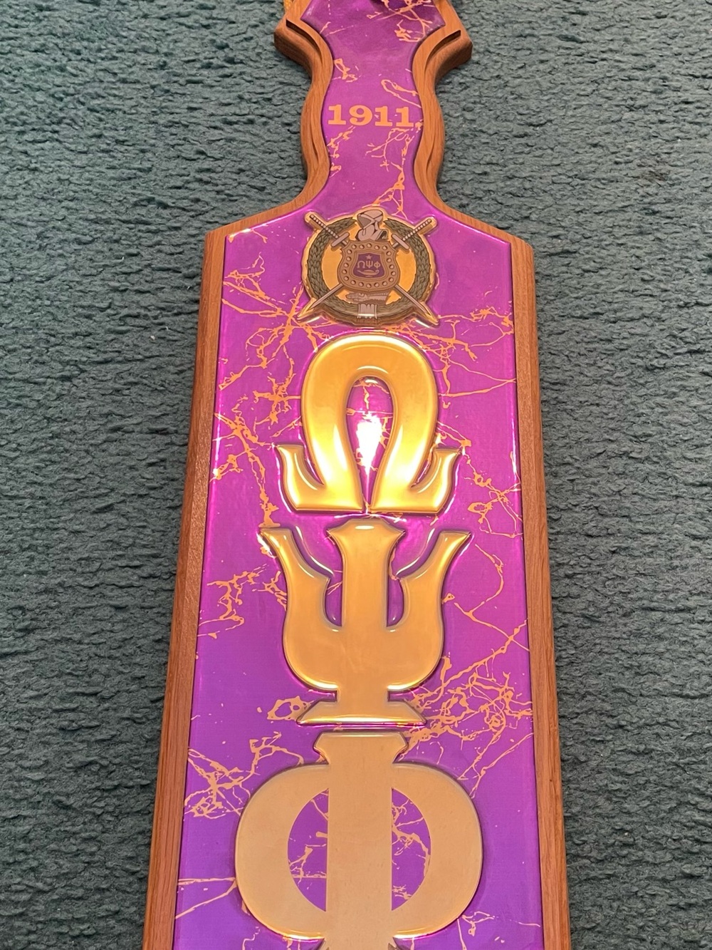 Omega Psi Phi 1911 PADDLE